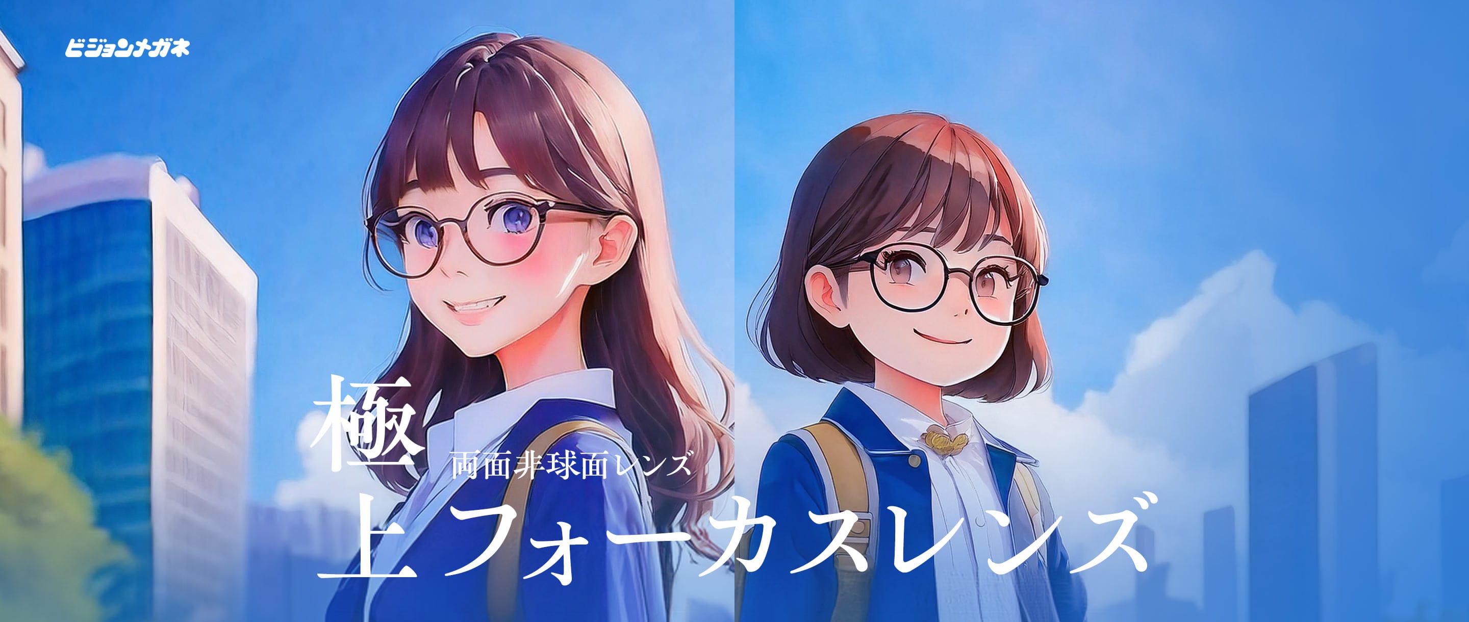 ビジョンメガネの極上フォーカスレンズ